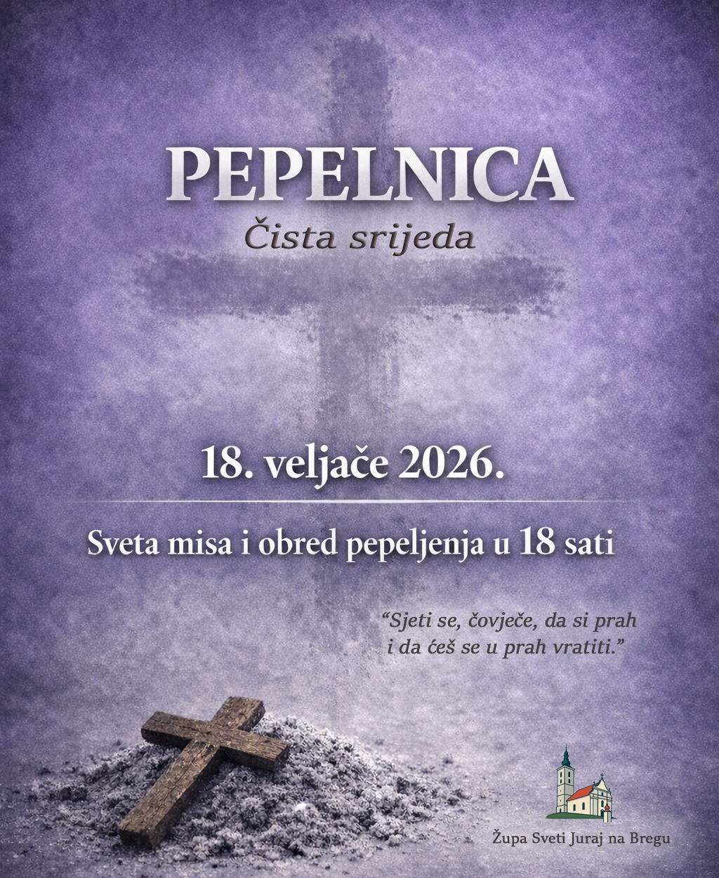 Čista srijeda – Pepelnica